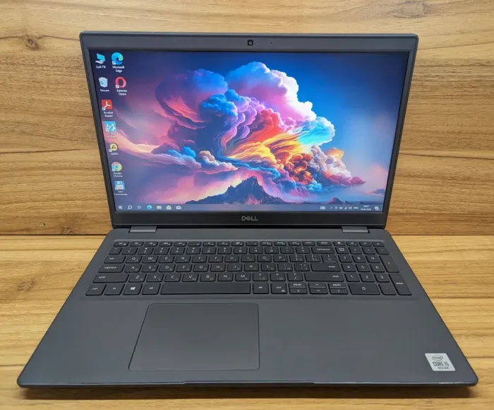 Ноутбук Б-клас Dell Latitude 3510 / 15.6" (1366x768) TN / Intel Core i5-10210U (4 (8) ядра по 1.6 - 4.2 GHz) / 16 GB DDR4 / 512 GB SSD / Intel UHD Graphics / WebCam / Windows 10 б/в - зображення 2