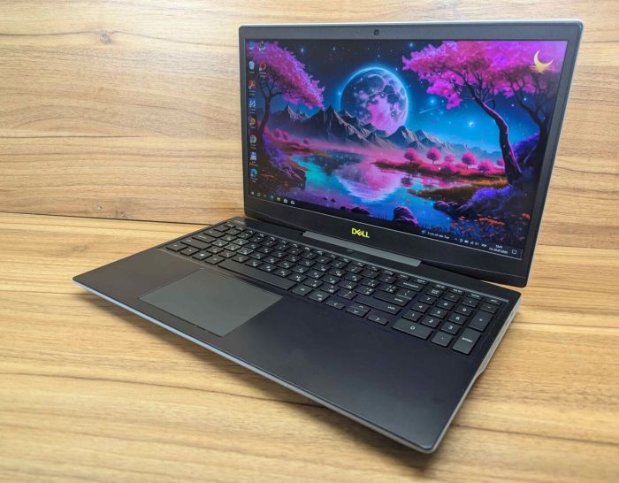 Ігровий ноутбук Dell G5 5505 / 15.6" (1920x1080) IPS / AMD Ryzen 7 4800H (8 (16) ядер по 2.9 - 4.2 GHz) / 16 GB DDR4 / 512 GB SSD / AMD Radeon RX 5600M, 6 GB GDDR6, 192-bit / HDMI / WebCam / Windows 10 б/в - зображення 5