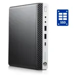 Неттоп HP ProDesk 400 G5 Mini USFF / Intel Core i3-9100T (4 ядра по 3.1 - 3.7 GHz) / 8 GB DDR4 / 128 GB SSD / Intel UHD Graphics 630 / Win 10 Pro б/в