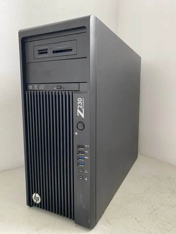 Робоча станція HP Workstation Z230 Tower / Intel Core i7-4770K (4 (8) ядра по 3,5 - 3,9 ГГц) / 16 ГБ DDR3 / 256 ГБ SSD / nVidia Quadro K2000, 2 ГБ GDDR5, 128-біт / DVD-ROM б/в - зображення 2