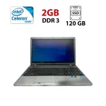 Ноутбук Б-клас Lenovo Ideapad 110-14IBR / 14" (1366x768) TN / Intel Celeron N3060 (2 (ядра по 1.6 - 2.48 GHz) / 2 GB DDR3 / 120 GB SSD / Intel HD Graphics 400 / WebCam б/в