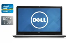 Ноутбук Dell Inspiron 5758 / 17.3" (1600x900) TN / Intel Core i7-5500U (2 (4) ядра по 2.4 - 3.0 GHz) / 8 GB DDR3 / 480 GB SSD / Intel HD Graphics 5500 / WebCam / Windows 10 б/в