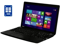 Ноутбук Toshiba Satellite PRO C70-B / 17.3" (1600x900) TN / Intel Core i3-4005U (2 (4) ядра по 1.7 GHz) / 4 GB DDR3 / 120 GB SSD / Intel HD Graphics 4400 / WebCam / DVD-ROM / Win 10 Home б/в