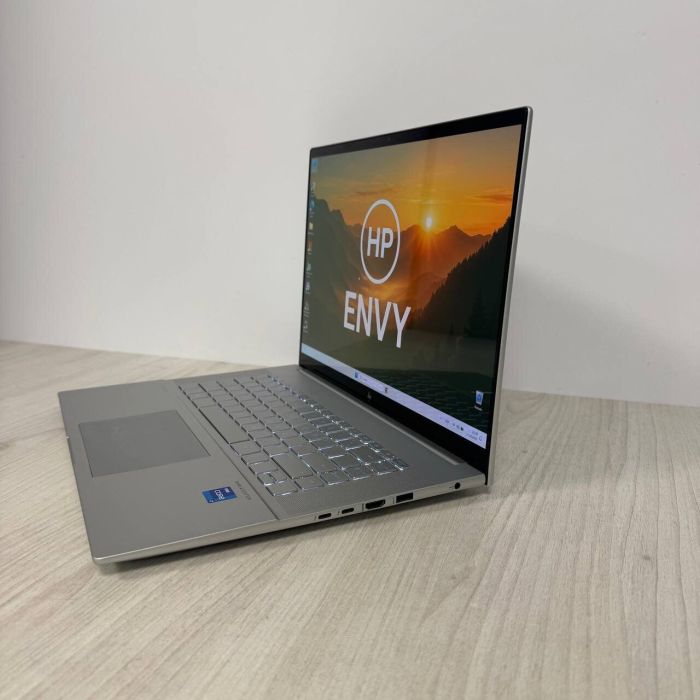 Ігровий ноутбук Б-класу HP Envy 16-h0020ca / 16" (3840x2400) IPS Touch / Intel Core i7-12700H (14 (20) ядер по 3,5 - 4,7 ГГц) / 32 ГБ DDR5 / 1000 ГБ SSD NVMe / nVidia GeForce RTX 3060, 6 ГБ GDDR6, 192-біт / WebCam б/в - зображення 5