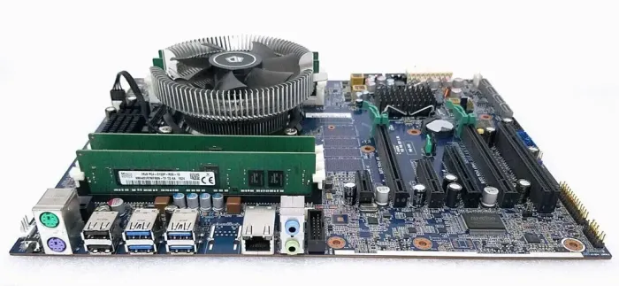 Комплект: Материнська плата HP Z440 / Intel Xeon E5-2650 v4 (12 (24) ядер по 2.2 - 2.9 GHz) / 64 GB DDR4 / Socket LGA 2011 v3+v4 / NVMe boot + кулер ID-Cooling DK-01 б/в - зображення 2