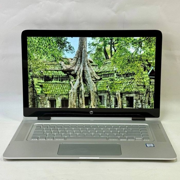 Ультрабук-трансформер HP Spectre x360 15-ap012dx / 15.6" (3840x2160) IPS Touch / Intel Core i7-6500U (2 (4) ядра по 2.5 - 3.1 GHz) / 16 GB DDR4 / 512 GB SSD / Intel HD Graphics 520 / WebCam / Windows 10 Home б/в - изображение 2