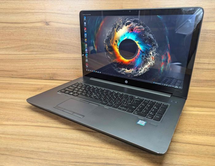 Мобільна робоча станція HP zBook 17 G3 / 17.3" (1920x1080) IPS Touch / Intel Core i7-6700HQ (4 (8) ядра по 2.6 - 3.5 GHz) / 32 GB DDR4 / 256 GB SSD + 500 GB HDD / nVidia Quadro M3000M, 4 GB GDDR5, 256-bit / Fingerprint / WebCam / Windows 10 б/в - зображення 5