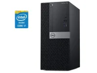 ПК Dell OptiPlex 7050 Tower / Intel Core i7-6700 (4 (8) ядра по 3.4 - 4.0 GHz) / 8 GB DDR4 / 512 GB SSD / Intel HD Graphics 630 / Win 10 б/в