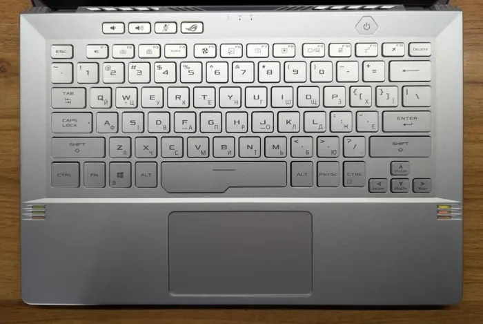 Ігровий ноутбук Asus ROG Zephyrus G 14 GA401Q / 14" (1920x1080) IPS / AMD Ryzen 9 5900HS (8 (16) ядер по 3.0 - 4.6 GHz) / 16 GB DDR4 / 1000 GB SSD / nVidia GeForce RTX 3060, 6 GB GDDR6, 192-bit / WebCam / Windows 11 б/в - зображення 3