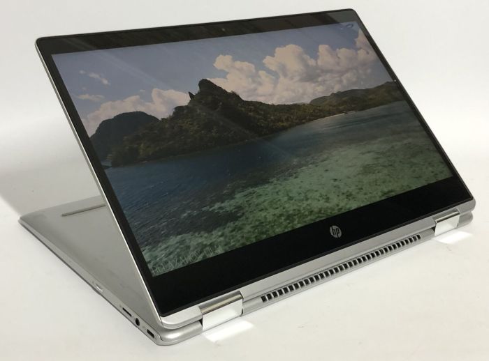 Ультрабук-трансформер HP Chromebook x360 14 G1 / 14" (1920x1080) IPS Touch / Intel Core i3-8130U (2 (4) ядра по 2.2 - 3.4 GHz) / 8 GB DDR4 / 64 GB eMMC / Intel UHD Graphics 620 / WebCam / ChromeOS б/в - зображення 9