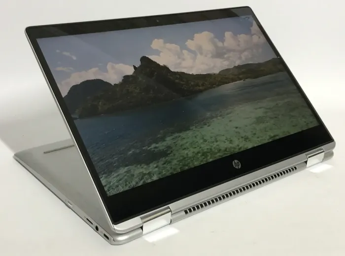 Ультрабук-трансформер HP Chromebook x360 14 G1 / 14" (1920x1080) IPS Touch / Intel Core i3-8130U (2 (4) ядра по 2.2 - 3.4 GHz) / 8 GB DDR4 / 64 GB eMMC / Intel UHD Graphics 620 / WebCam / ChromeOS б/в - зображення 9