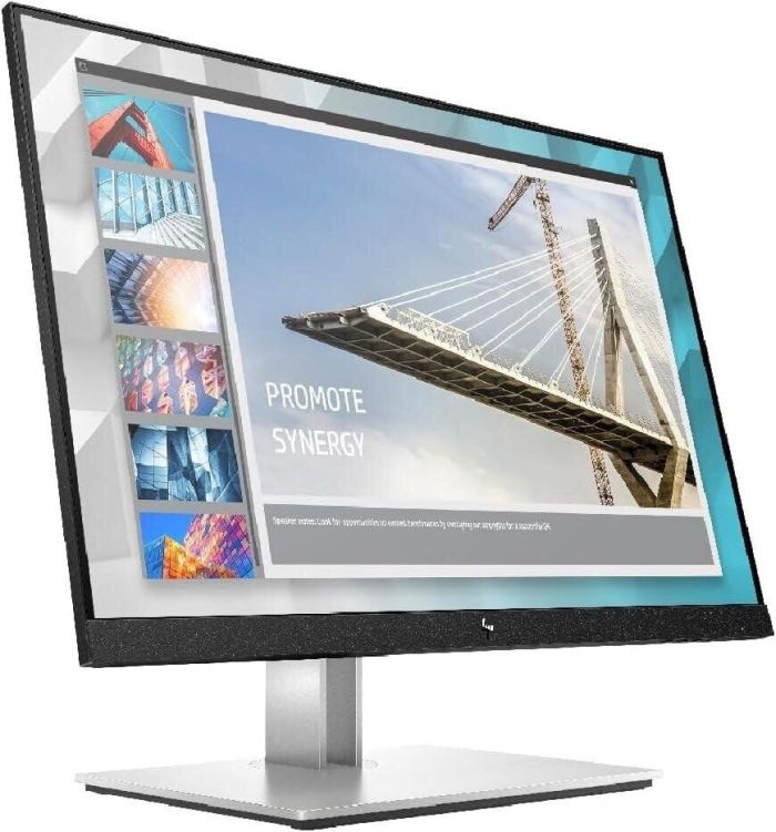 Монітор HP E24i / 24" (1920x1200) IPS / 1x HDMI, 1x DisplayPort, 1x VGA, 5x USB 3.2 / VESA 100x100 / Pivot б/в - зображення 4