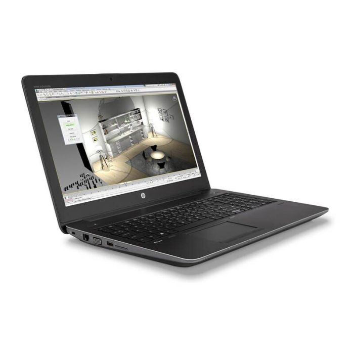 Мобільна робоча станція HP Zbook 15 G4 / 15.6" (1920x1080) IPS / Intel Core i7-7700HQ (4 (8) ядра по 2.8 - 3.8 GHz) / 16 GB DDR4 / 512 GB SSD / nVidia Quadro M2200, 4 GB GDDR5, 128-bit / WebCam / 4G б/в - зображення 3