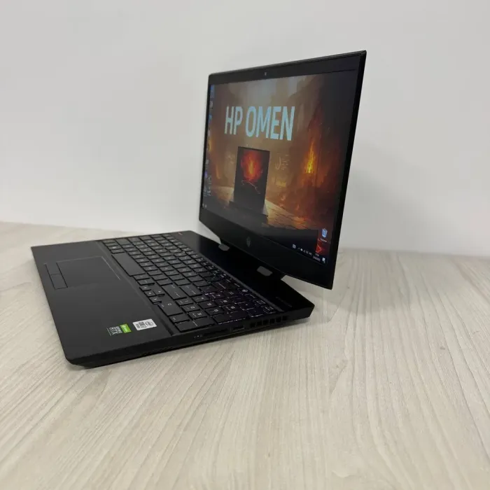 Ігровий ноутбук HP Omen 15-dh1050nr / 15.6" (1920x1080) IPS / Intel Core i7-10750H (6 (12) ядер по 2.6 - 5.0 GHz) / 16 GB DDR4 / 512 GB SSD NVMe / nVidia GeForce RTX 2060, 6 GB GDDR6, 192-bit / WebCam б/в - зображення 4