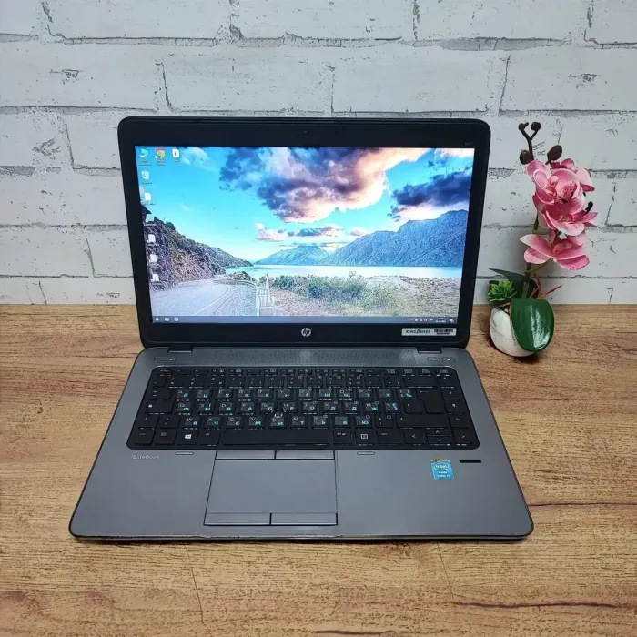 Ноутбук HP EliteBook 840 G1 / 14" (1600x900) TN / Intel Core i5-4200U (2 (4) ядра по 1.6 - 2.6 GHz) / 8 GB DDR3 / 128 GB SSD / Intel HD Graphics 4400 / WebCam б/в - зображення 2