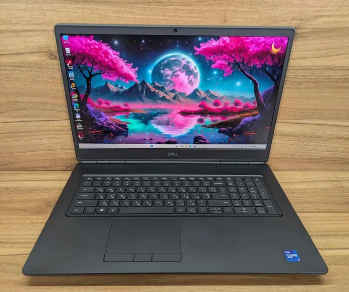 Мобільна робоча станція Dell Precision 7760 / 17,3" (1920x1080) IPS / Intel Core i7-11850H (8 (16) ядер по 2,5 - 4,8 ГГц) / 64 ГБ DDR4 / 1000 ГБ SSD / nVidia RTX A5000, 16 ГБ GDDR6, 256-біт / WebCam / Windows 11 б/в - зображення 2