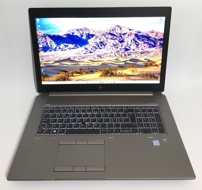 Мобільна робоча станція Б-класу HP ZBook 17 G5 / 17,3" (1920x1080) IPS / Intel Core i7-8850H (6 (12) ядра по 2,6 - 4,3 ГГц) / 32 ГБ DDR4 / 512 ГБ SSD NVMe / nVidia Quadro P3200, 6 ГБ GDDR5, 192-біт / WebCam / Win 11 Pro б/в - изображение 2