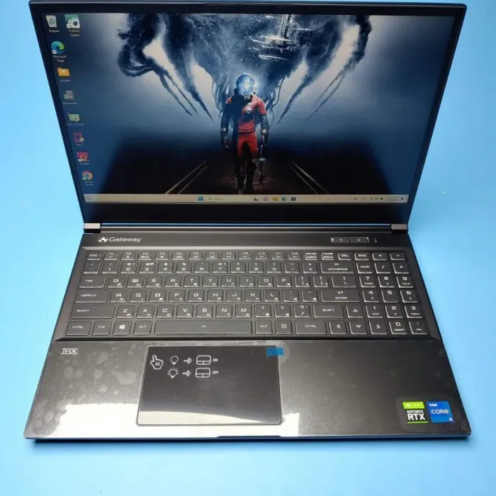 Ігровий ультрабук Gateway GGNC51518-BK / 15.6" (1920x1080) IPS / Intel Core i5-11400H (6 (12) ядер по 2.7 - 4.5 GHz) / 16 GB DDR4 / 512 GB SSD / nVidia GeForce RTX 3050, 4 GB GDDR6, 128-bit / WebCam / Win 11 Home б/в - зображення 8
