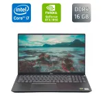 Ігровий ноутбук Dell Vostro 7500 / 15,6" (1920x1080) IPS / Intel Core i7-10750H (6 (12) ядер по 2,6 - 5,0 ГГц) / 16 ГБ DDR4 / 512 ГБ SSD / nVidia GeForce GTX 1650, 4 ГБ GDDR6, 128-біт / TouchID / WebCam / Windows 10 б/в