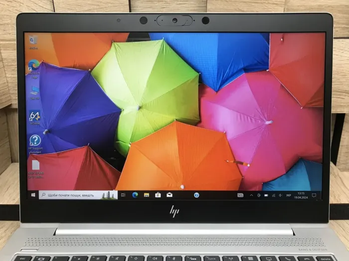 Ультрабук HP EliteBook 840 G6 / 14" (1920x1080) IPS Touch / Intel Core i7-8665U (4 (8) ядра по 1.9 - 4.8 GHz) / 8 GB DDR4 / 256 GB SSD M.2 / Intel UHD Graphics 620 / WebCam / Fingerprint / HDMI б/в - зображення 3