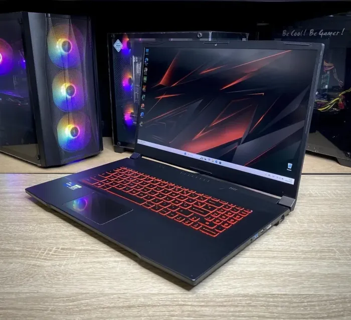 Ігровий ноутбук MSI Katana GF76 11UE / 17.3" (1920x1080) IPS / Intel Core i7-11800H (8 (16) ядер по 2.3 - 4.6 GHz) / 16 GB DDR4 / 512 GB SSD / nVidia GeForce RTX 3070, 6 GB GDDR6, 256-bit / WebCam б/в - зображення 4