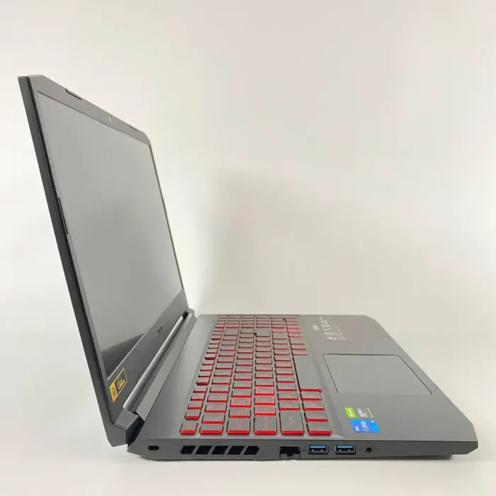 Ігровий ноутбук Acer Nitro 5 AN515-57 / 15.6" (1920x1080) IPS / Intel Core i5-11400H (6 (12) ядер по 2,7 - 4,5 ГГц) / 16 ГБ DDR4 / 512 ГБ SSD / nVidia GeForce GTX 1650, 4 ГБ GDDR6, 128-біт / WebCam / HDMI б/в - зображення 4