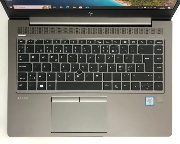 Ультрабук Б-клас HP ZBook 14u G5 / 14" (1920x1080) IPS / Intel Core i7-8650U (4 (8) ядра по 1.9 - 4.2 GHz) / 16 GB DDR4 / 512 GB SSD NVMe / AMD Radeon Pro WX 3100, 2 GB GDDR5, 128-bit / WebCam / Win 10 Pro б/в - зображення 8