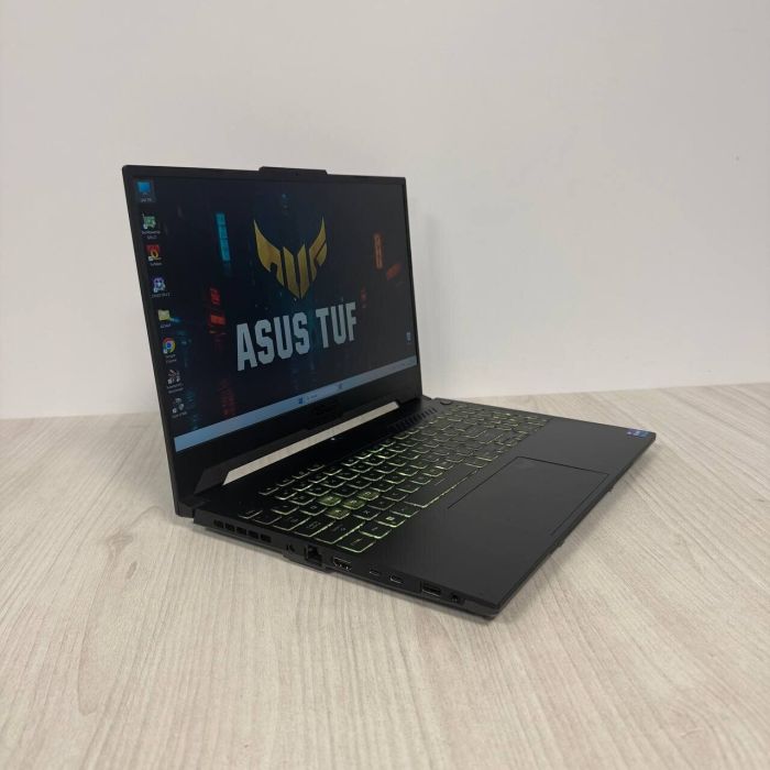 Ігровий ноутбук Asus TUF Gaming F15 FX507ZI / 15,6" (1920x1080) IPS / Intel Core i7-12700H (14 (20) ядер по 3,5 - 4,7 ГГц) / 32 ГБ DDR4 / 512 ГБ SSD / nVidia GeForce RTX 4070, 8 ГБ GDDR6, 128-біт / Веб-камера б/в - зображення 4