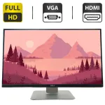 Монітор Dell P2319H/23" (1920x1080) IPS/USB-Hub, VGA, HDMI, DisplayPort/VESA 100x100 + Кабель живлення б/в