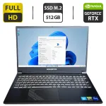 Ігровий ноутбук Gigabyte G5 GE / 15.6" (1920x1080) IPS / Intel Core i5-12500H (12 (16) ядер по 3.3 - 4.5 GHz) / 16 GB DDR4 / 512 GB SSD M.2 / nVidia GeForce RTX 3050, 4 GB GDDR6, 128-bit / WebCam б/в
