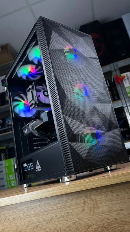 Збірка під замовлення: ігровий ПК Montech X3 Tower / AMD Ryzen 5 3600 (6 (12) ядер по 3.6 - 4.2 GHz) / 16 GB DDR4 / 1000 GB SSD M.2 / nVidia GeForce GTX 1660 Ti, 6 GB GDDR6, 192-bit / 650W / HDMI б/в - зображення 2