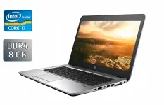 Ультрабук HP EliteBook 840 G3 / 14" (2560x1440) IPS / Intel Core i7-6500U (2 (4) ядра по 2.5 - 3.1 GHz) / 8 GB DDR4 / 240 GB SSD / Intel HD Graphics 520 / WebCam / Fingerprint / Windows 10 б/в