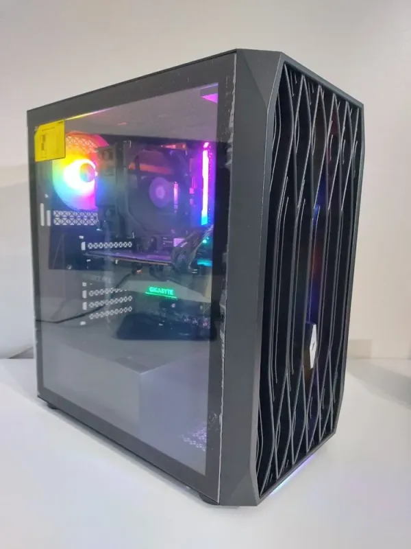 Ігровий ПК 1stPlayer Ariya AY7 Tower / AMD Ryzen 5 3600 (6 (12) ядер по 3.6 - 4.2 GHz) / 16 GB DDR4 / 480 GB SSD + 512 GB SSD M.2 / nVidia GeForce RTX 3060 Ti, 8 GB GDDR6, 256-bit / 500W б/в - зображення 2