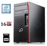 Комп'ютер Fujitsu Esprimo P757/E90+ Tower / Intel Core i5-6500 (4 ядра по 3,2 - 3,6 ГГц) / 16 ГБ DDR4 / 240 ГБ SSD / Intel HD Graphics 530 / 280 Вт / DisplayPort / DVI б/в