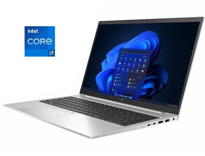 Ультрабук Б-клас HP EliteBook 850 G8 / 15.6" (1920x1080) IPS / Intel Core i7-1185G7 (4 (8) ядра по 3.0 - 4.8 GHz) / 16 GB DDR4 / 256 GB SSD / Intel Iris Xe Graphics / WebCam б/в - зображення 1