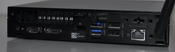 Неттоп Dell OptiPlex 3060 Micro USFF / Intel Core i3-8100T (4 ядра по 3.1 GHz) / 16 GB DDR4 / 1000 GB SSD / Intel UHD Graphics 630 / Wi-Fi / Windows 11 Pro б/в - зображення 10