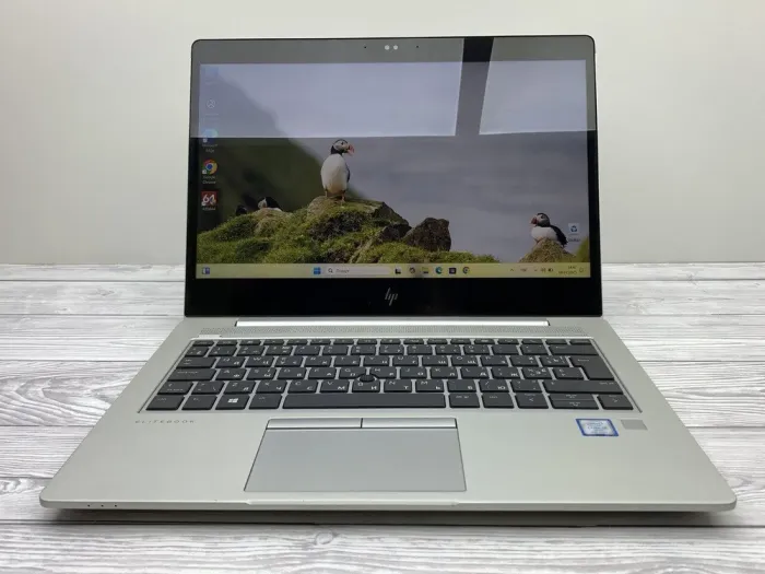 Ультрабук Б-клас HP EliteBook 830 G6 / 13.3" (1920x1080) IPS Touch / Intel Core i5-8365U (4 (8) ядра по 1.6 - 4.1 GHz) / 8 GB DDR4 / 256 GB SSD / Intel UHD Graphics / WebCam б/в - зображення 2