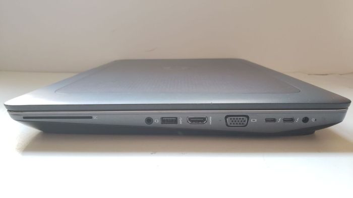 Мобільна робоча станція HP ZBook 17 G3 / 17,3" (1920x1080) IPS / Intel Core i7-6820HQ (4 (8) ядра по 2,7 - 3,6 ГГц) / 32 ГБ DDR4 / 128 ГБ SSD + 512 ГБ SSD + 1000 ГБ HDD / nVidia Quadro M3000M, 4 ГБ GDDR5, 256-біт / WebCam / HDMI б/в - зображення 5