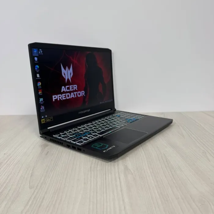 Ігровий ноутбук Б-класу Acer Predator Triton 300 PT315-52 / 15.6" (1920x1080) IPS / Intel Core i7-10750H (6 (12) ядер по 2.6 - 5.0 GHz) / 32 GB DDR4 / 1000 GB SSD NVMe / nVidia GeForce RTX 2070 Max-Q, 8 GB GDDR6, 256-bit / WebCam б/в - зображення 4
