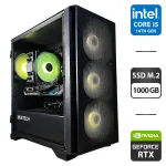 Збірка на замовлення: ігровий ПК Montech Air 100 ARGB Black Tower / Intel Core i5-14400F (10 (16) ядер по 1,8 - 4,7 ГГц) / 32 ГБ DDR5 / 1000 ГБ SSD M.2 / nVidia GeForce RTX 5060 Ti, 16 ГБ GDDR7, 128-біт / 650 Вт