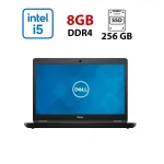 Ноутбук Dell Latitude 5491 / 14" (1920x1080) IPS / Intel Core i5-8400H (4 (8) ядра по 2.5 - 4.2 GHz) / 8 GB DDR4 / 256 GB SSD / Intel UHD Graphics 630 / WebCam б/в