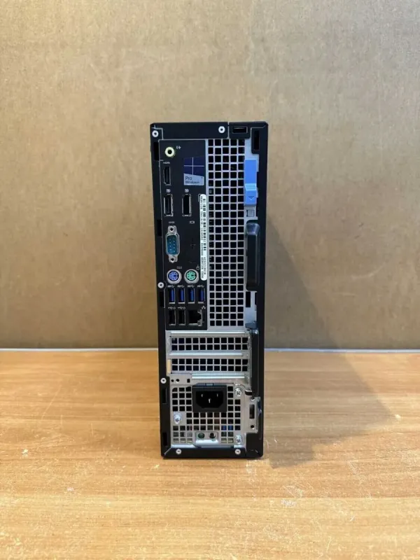 Комп'ютер Б-клас Dell OptiPlex 7040 SFF / Intel Core i5-6500 (4 ядра по 3.2 -3.6 GHz) / 8 GB DDR4 / 240 GB SSD / Intel HD Graphics 530 / 180W / DVD-RW / DisplayPort / HDMI б/в - зображення 3