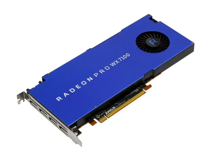 Дискретна відеокарта AMD Radeon Pro WX 7100, 8 GB GDDR5, 256-bit / 4x DisplayPort б/в - зображення 1