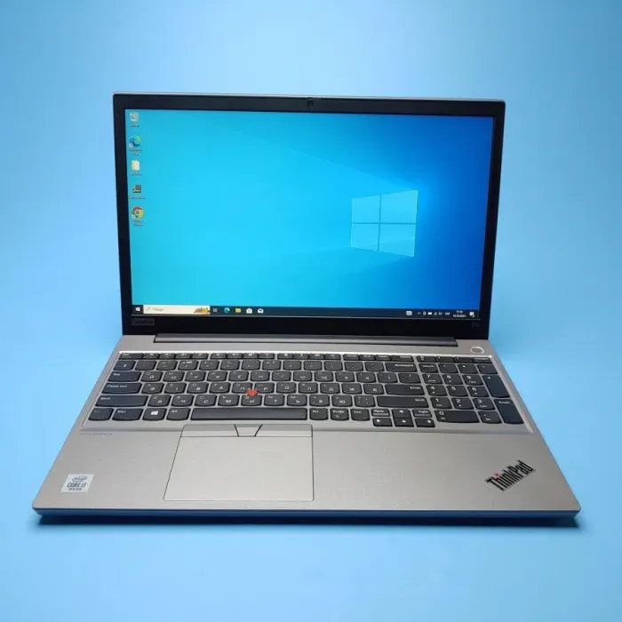 Ноутбук Lenovo ThinkPad E15 / 15.6" (1920x1080) IPS / Intel Core i7-10510U (4 (8) ядра по 1.8 - 4.9 GHz) / 16 GB DDR4 / 256 GB SSD / Intel UHD Graphics / WebCam / Win 10 Pro  б/в - зображення 2