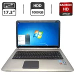 Ноутбук HP Pavilion dv7-6c30eg / 17.3" (1600x900) TN / Intel Core i7-2670QM (4 (8) ядра по 2.2 - 3.1 GHz) / 6 GB DDR3 / 1000 GB HDD / AMD Radeon HD 6770M, 1 GB GDDR5, 128-bit / WebCam / DVD-ROM б/в