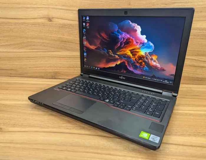 Мобільна робоча станція Fujitsu Celsius H7510 / 15,6" (1920x1080) IPS / Intel Core i7-10850H (6 (12) ядер по 2,7 - 5,1 ГГц) / 16 ГБ DDR4 / 512 ГБ SSD / nVidia Quadro T1000, 4 ГБ GDDR6, 128-біт / WebCam / HDMI / Windows 10 б/в - зображення 5