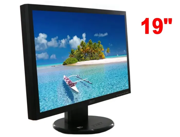 Монітор Б-клас Acer V193HQV/19" (1366x768) TN/VGA + кабелі в комплекті б/в - зображення 1