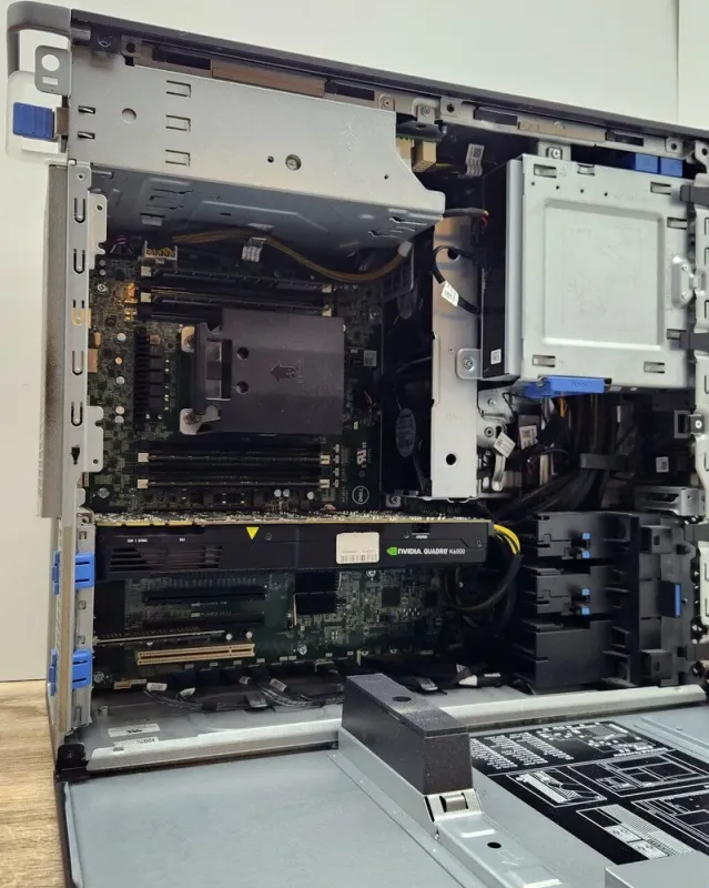 Робоча станція Dell Precision 5820 Tower / Intel Xeon W-2123 (4 (8) ядра по 3.6 - 3.9 GHz) / 64 GB DDR4 / 512 GB SSD M.2 / nVidia Quadro K6000, 12 GB GDDR5, 384-bit / DVD-ROM б/в - зображення 7