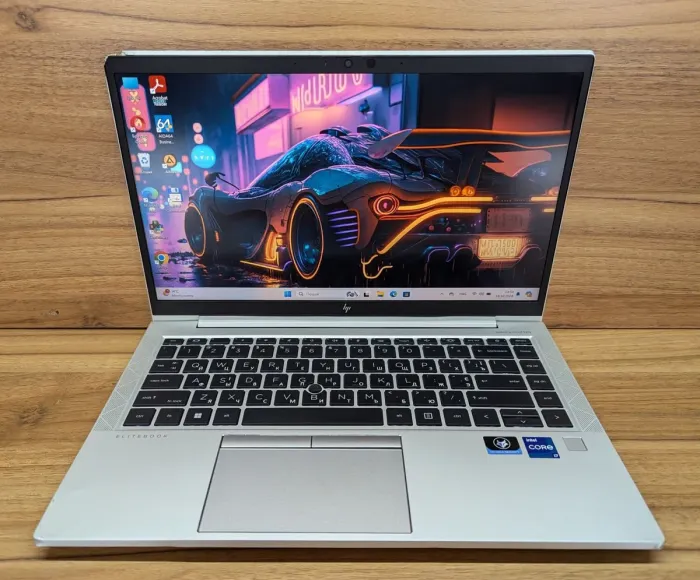 Ультрабук Б-клас HP EliteBook 840 G8 / 14" (1920x1080) IPS / Intel Core i7-1165G7 (4 (8) ядра по 2.8 - 4.7 GHz) / 16 GB DDR4 / 480 GB SSD / Intel Iris Xe Graphics / WebCam / TouchID / Windows 10 б/в - зображення 2