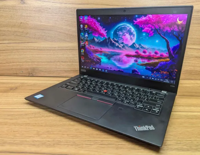 Ультрабук Lenovo ThinkPad x390 / 13.3" (1920x1080) IPS Touch / Intel Core i7-8665U (4 (8) ядра по 1.9 - 4.8 GHz) / 16 GB DDR4 / 480 GB SSD / Intel UHD Graphics / WebCam / TouchID / Windows 10 б/в - зображення 5